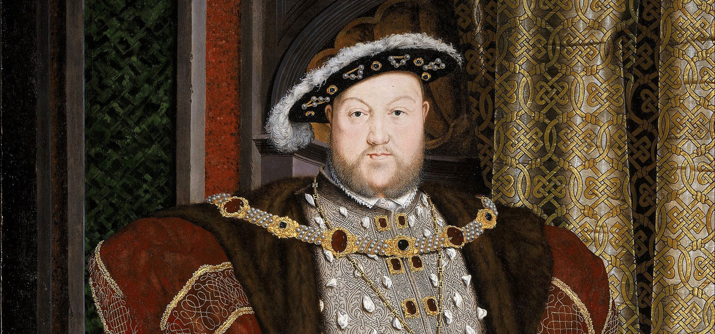 Hans Holbein the Younger - Portrait of Henry VIII Banner